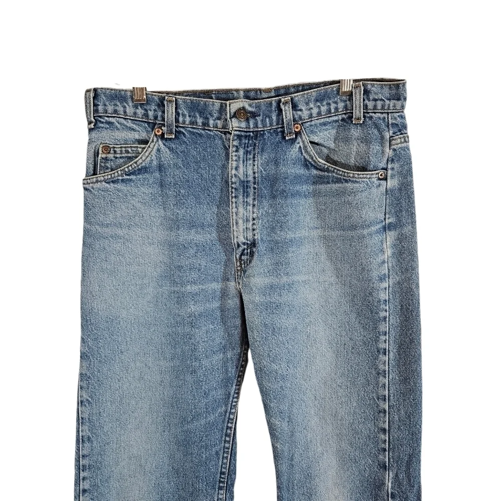 Levi's 80s Vintage 505 Orange Tab Jeans